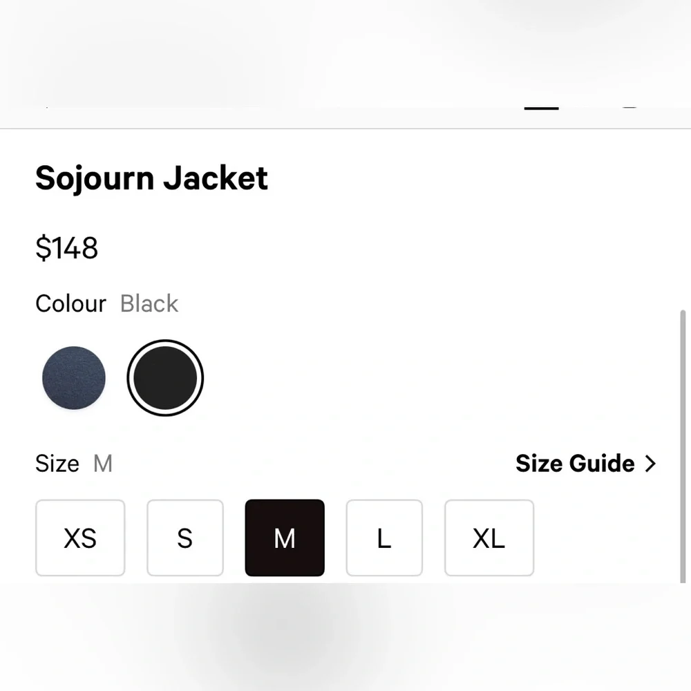 Lululemon Men’s “Sojourn” Jacket (M) *NEW FOR FALL/WINTER*